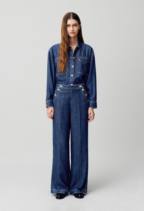 Oversize-Denimhemd