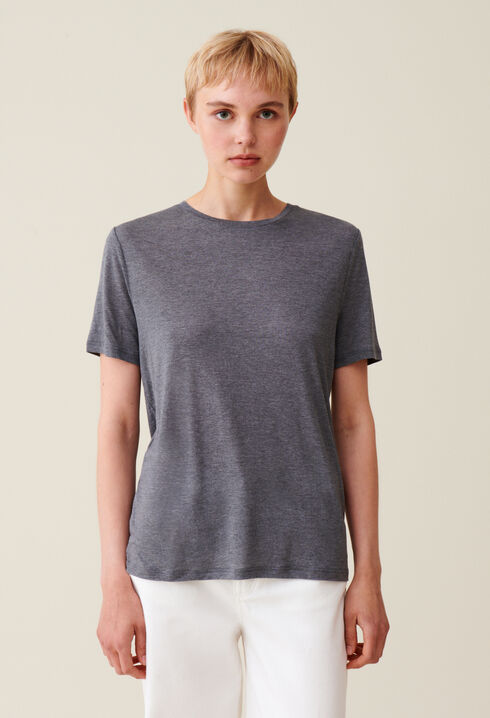 Besticktes T-Shirt CP Kurzarm