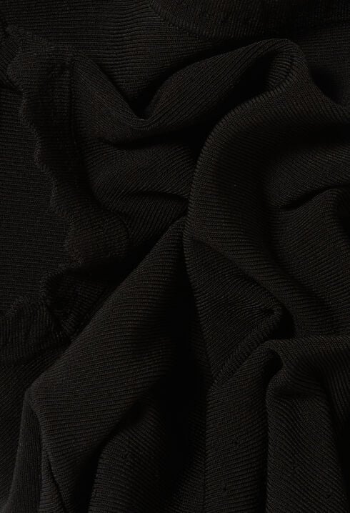 Kurzes Skaterkleid feinem Strick