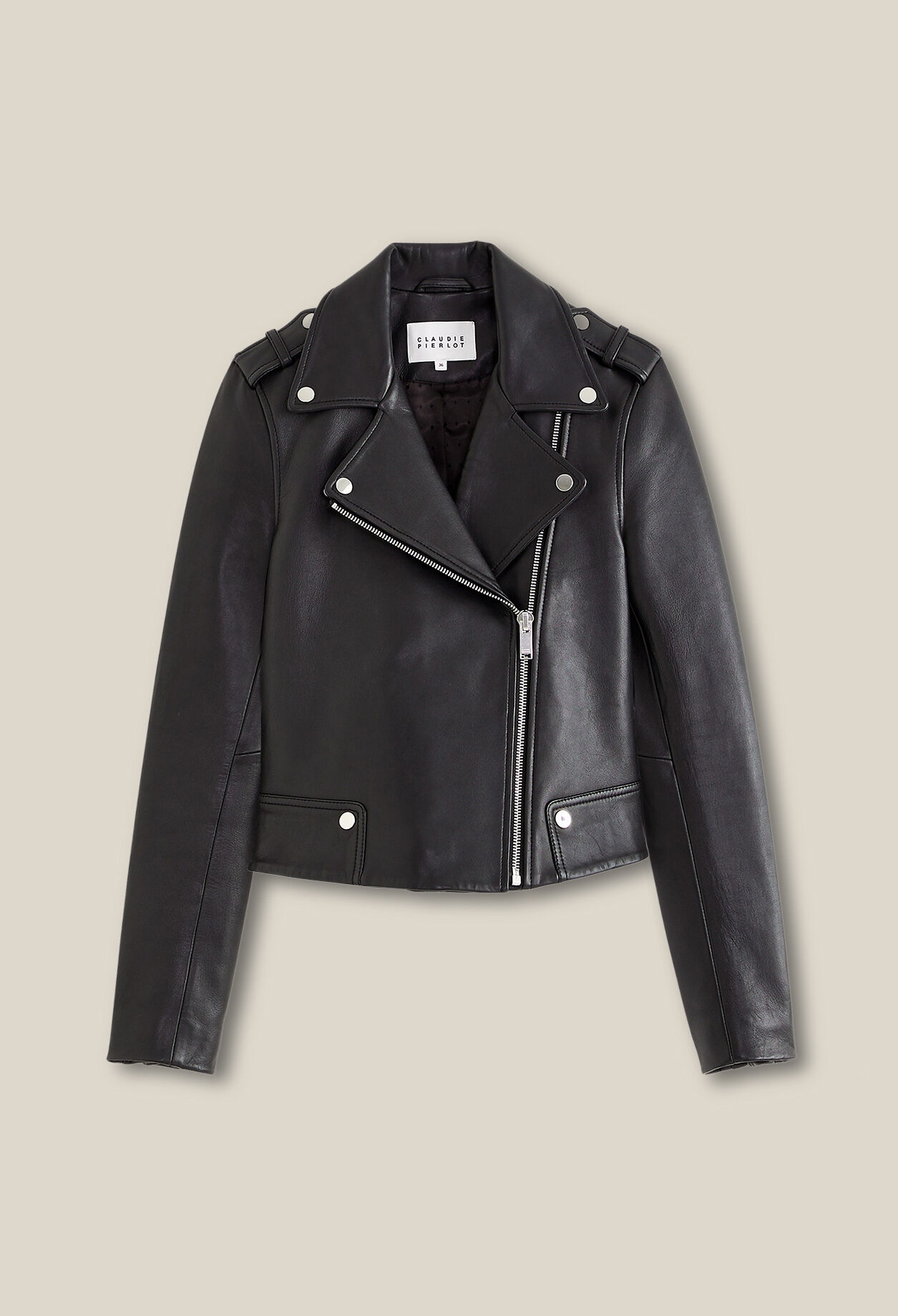 Leder Jacke
