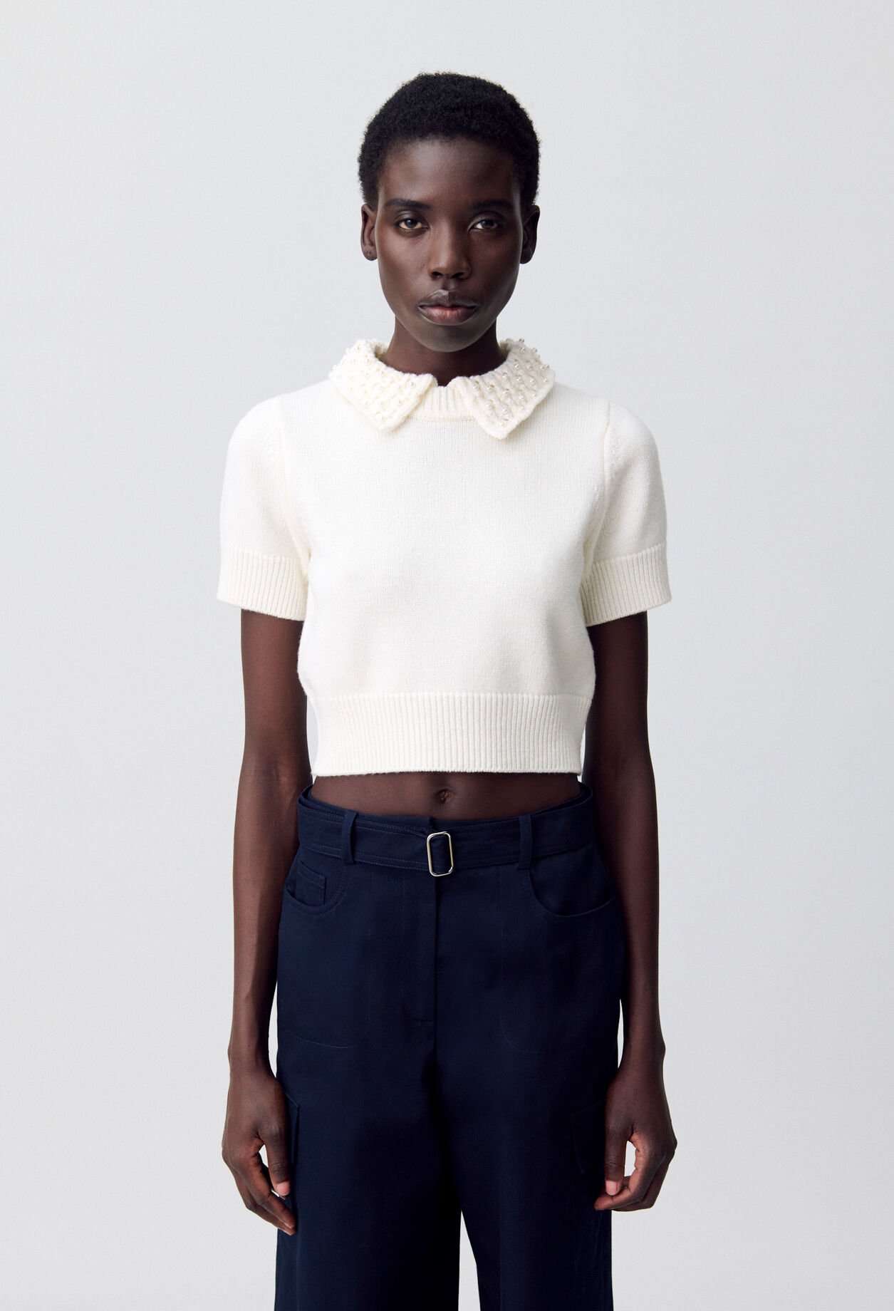 Kurzes Stricktop