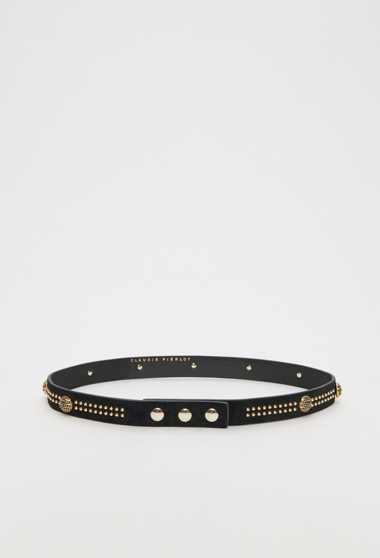 Gürtel mit Studs aus Öko-Leder