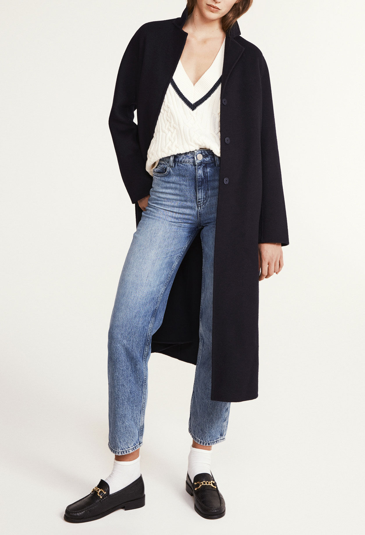 Ärmelloser Pullover