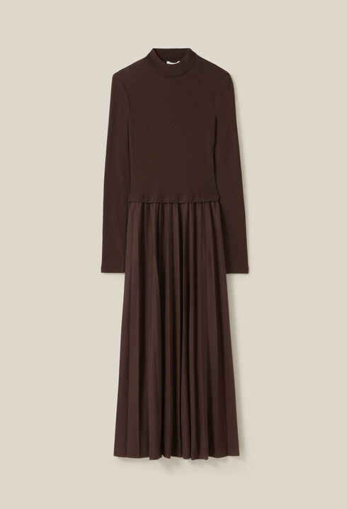 Twist-Strickkleid