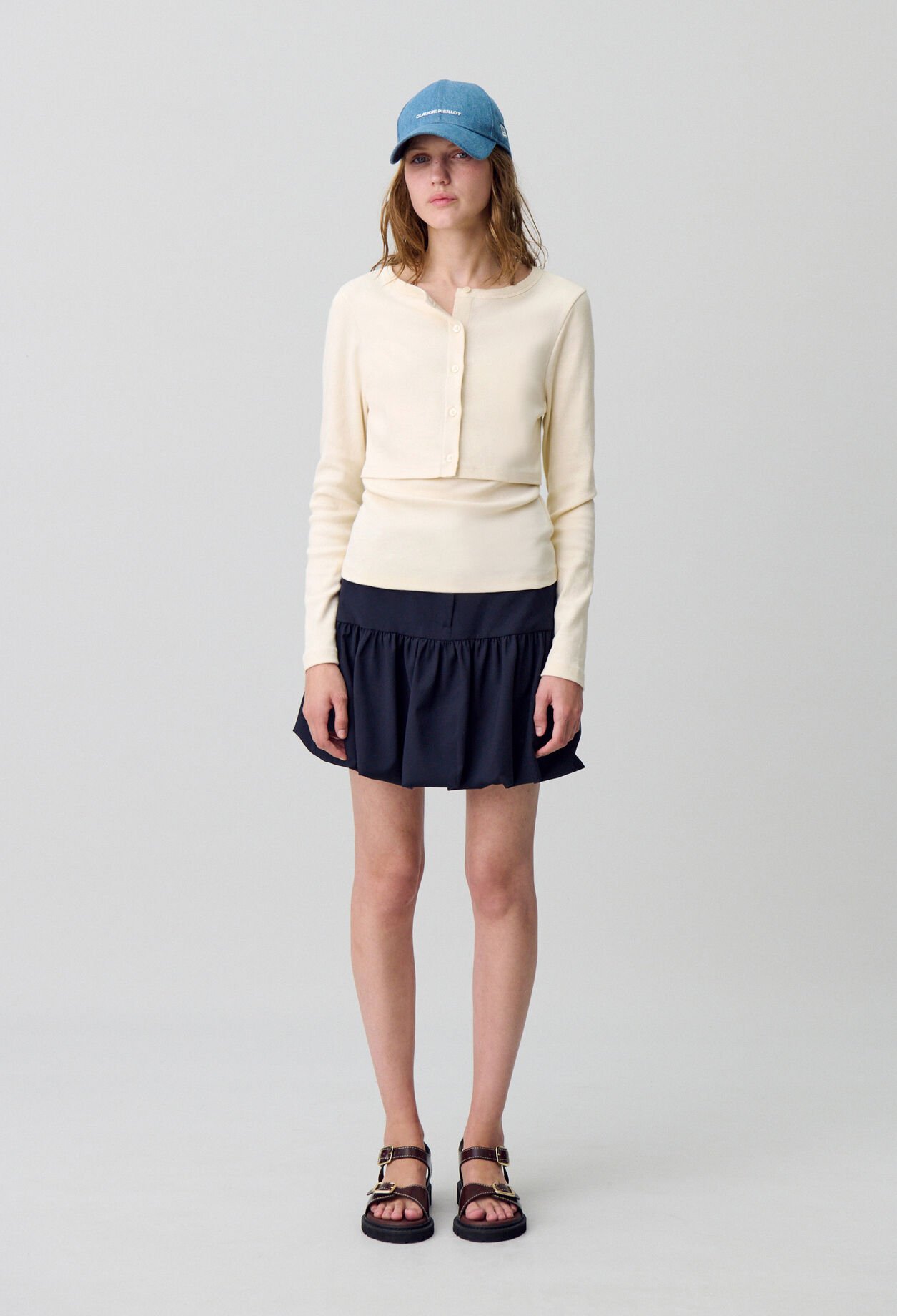 Set aus T-Shirt und Strickjacke