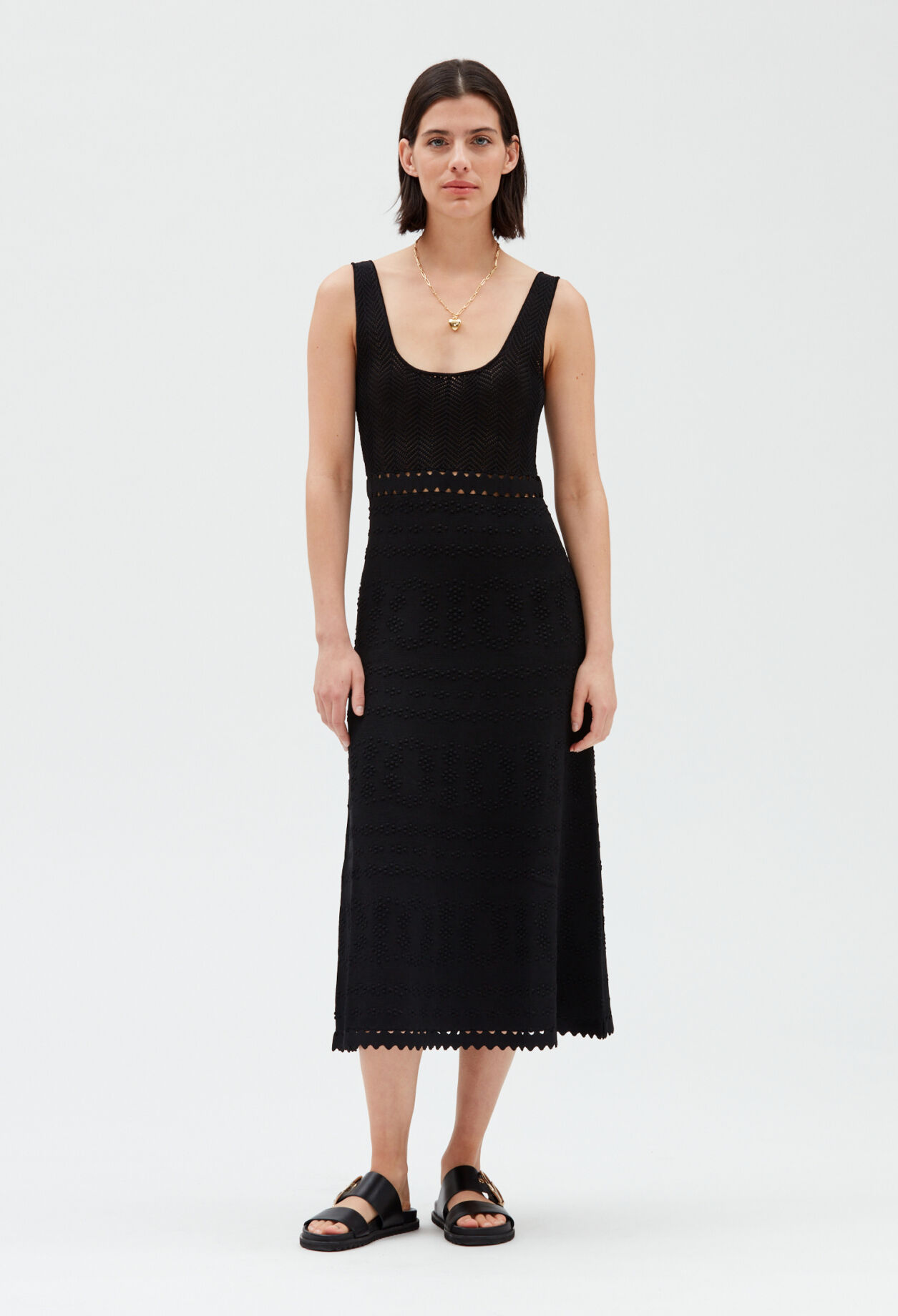 Midi-Strickkleid