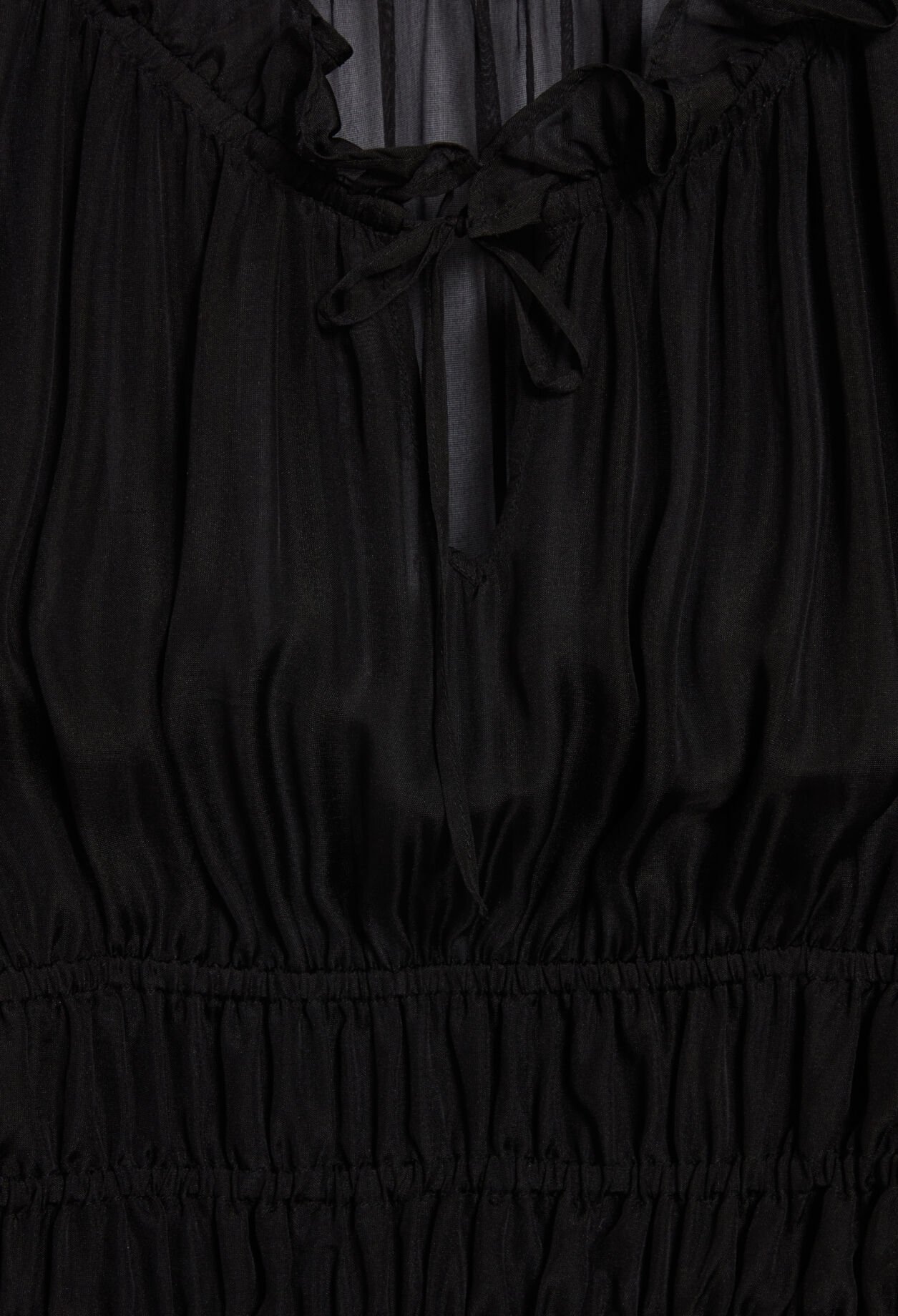 Langes Kleid Schwarz