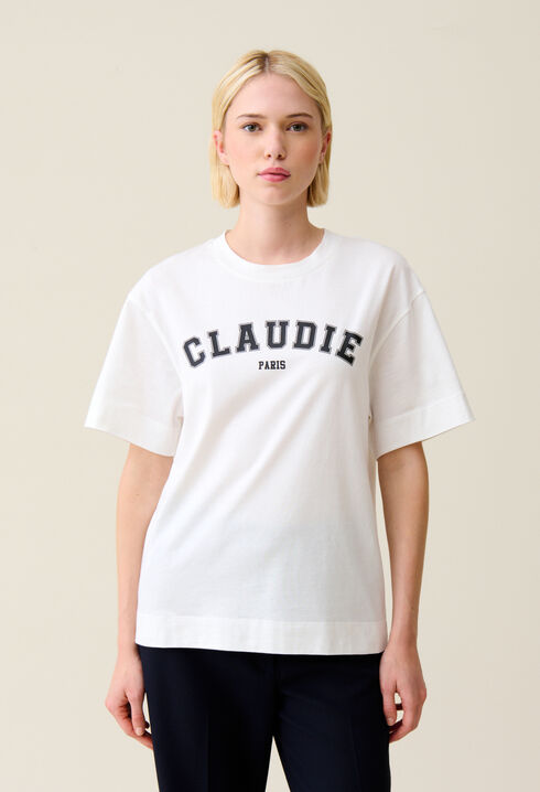 Kurzärmeliges T-Shirt Claudie Paris