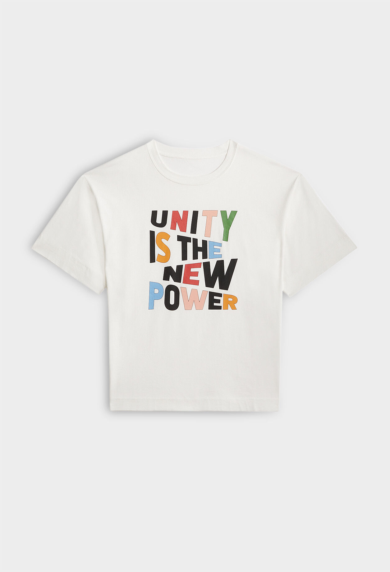 T-Shirt mit Siebdruck aus Bio-Baumwolle
