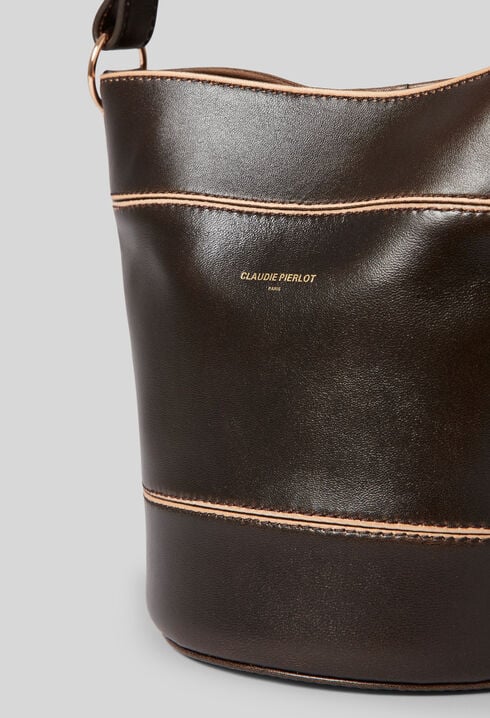 Solveig Lederbeuteltasche
