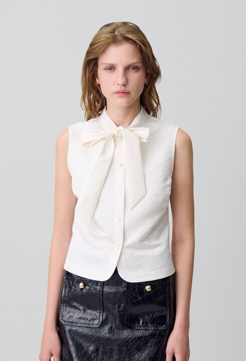Ärmellose Bluse