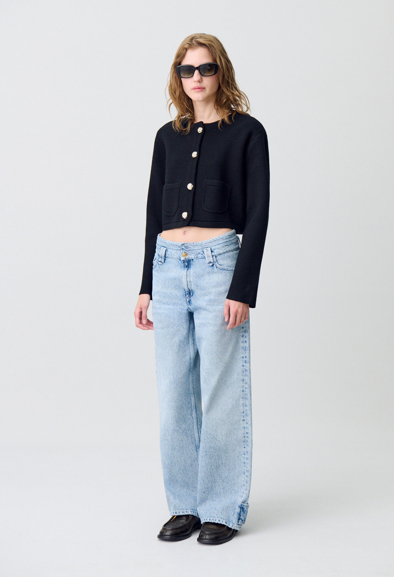 Gerade Denimjeans