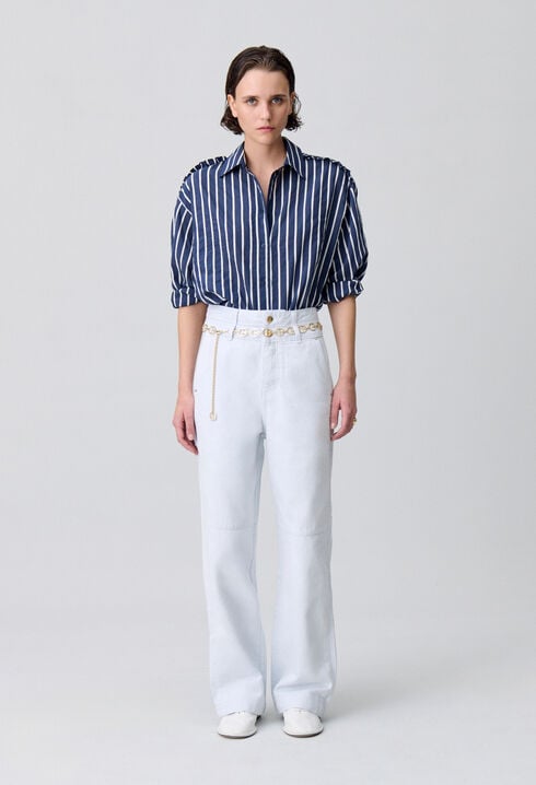 Jeans im Cargo-Stil