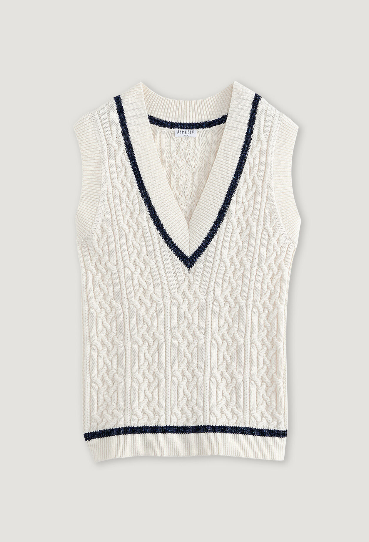 Ärmelloser Pullover