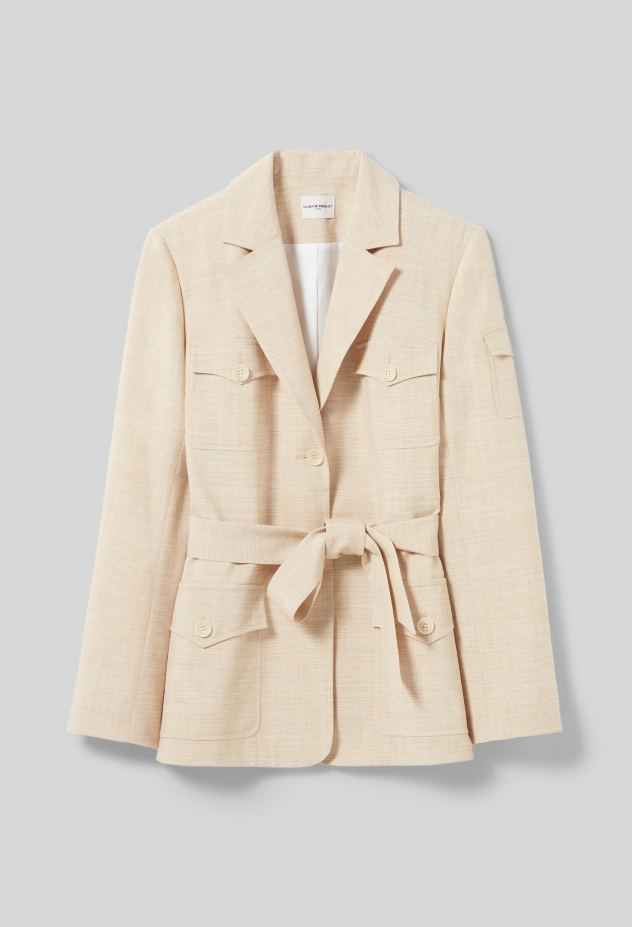 Gürtel-Safari-Jacke