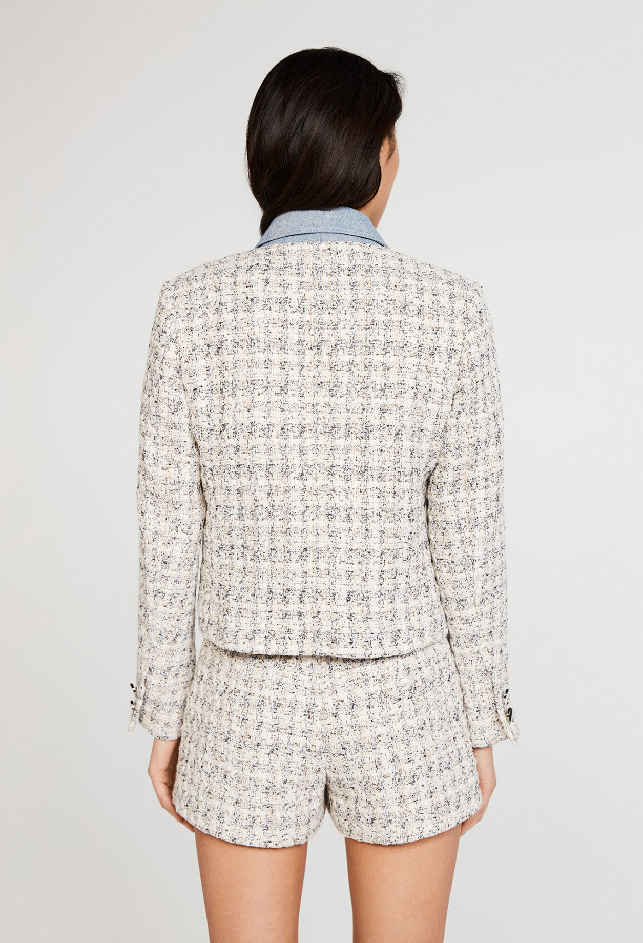 Tweed-Jacke