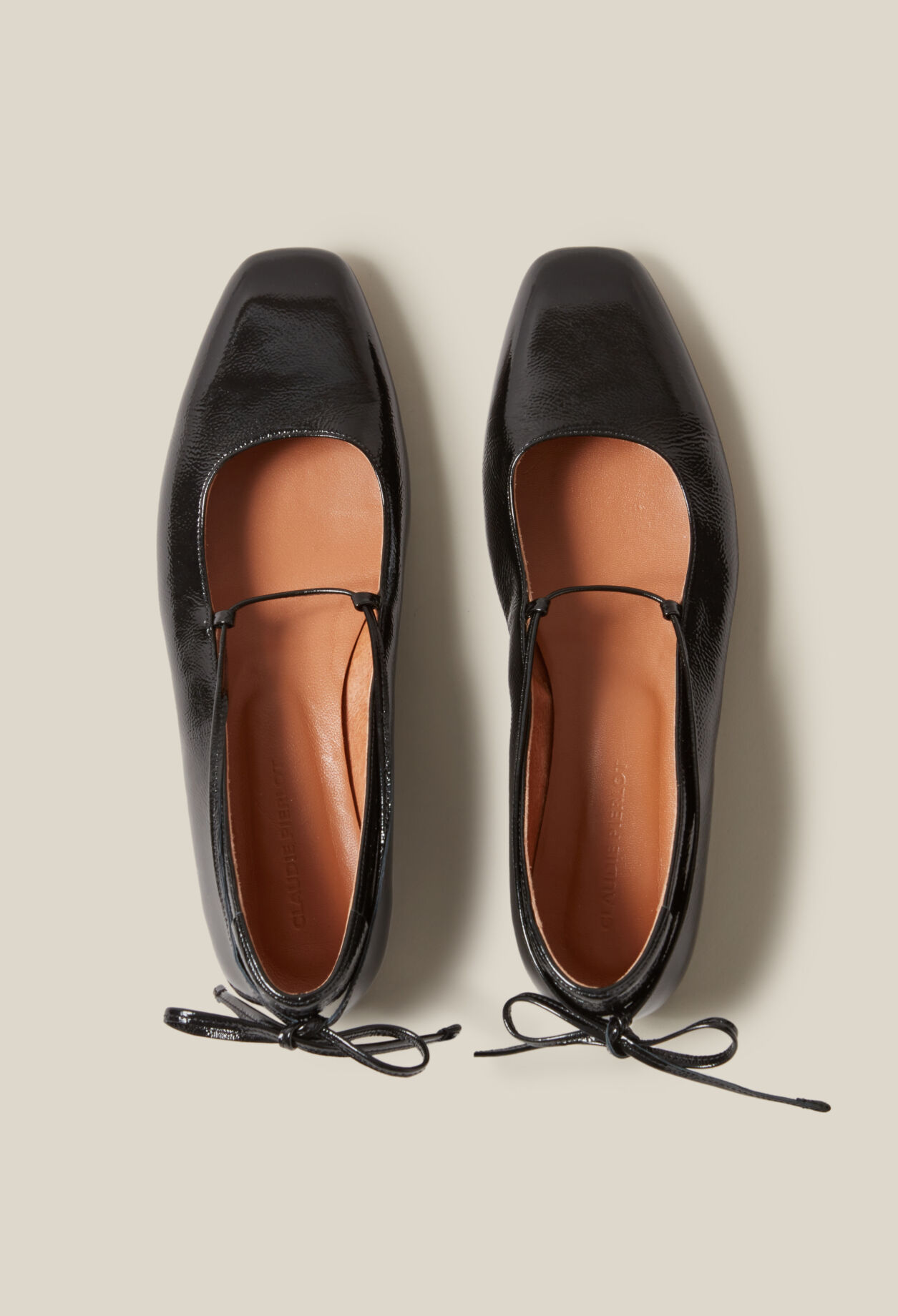 Ballerinas Lackleder