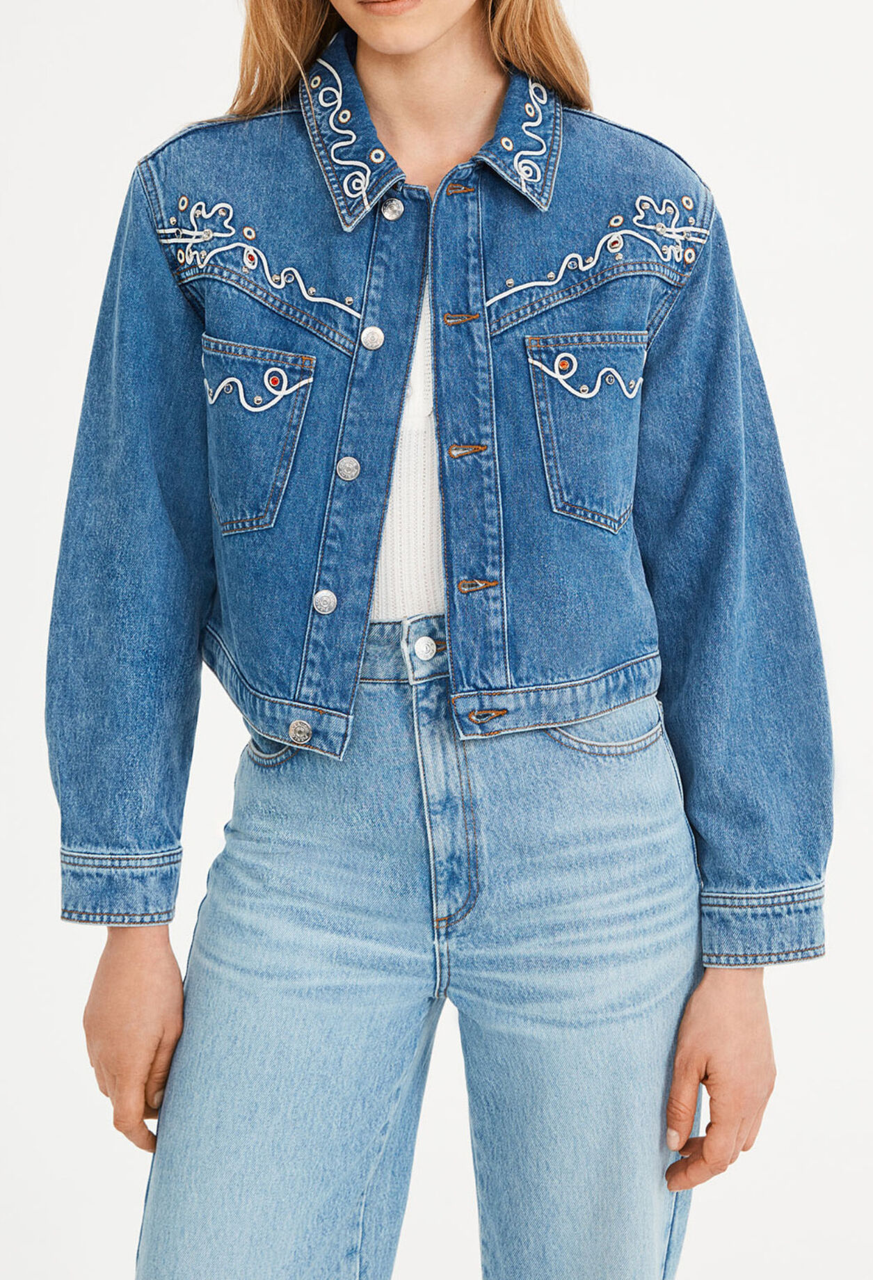 Blouson aus Denim