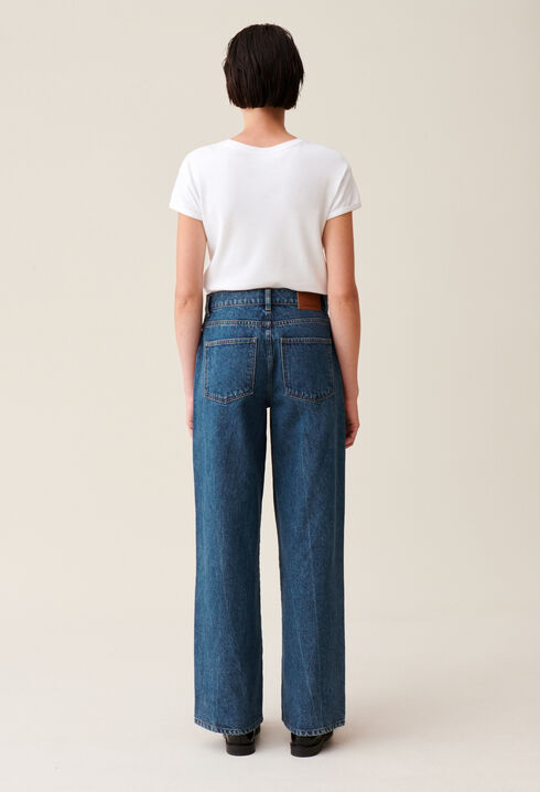 Jeans Michel, dunkelblauer Baggy