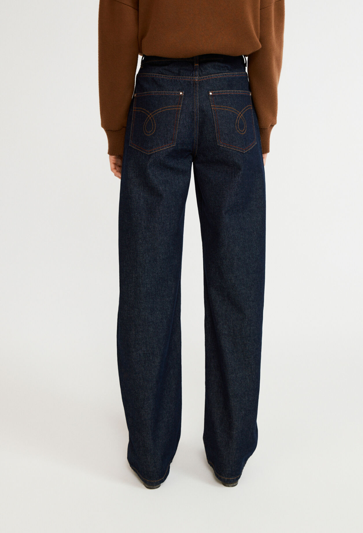 Jeans aus Ecowash-Denim/Bio-Baumwolle