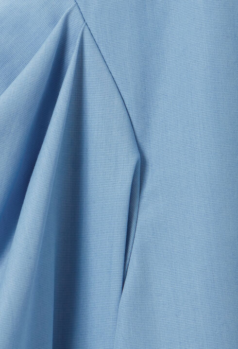 V-Ausschnitt Bluse zum Binden