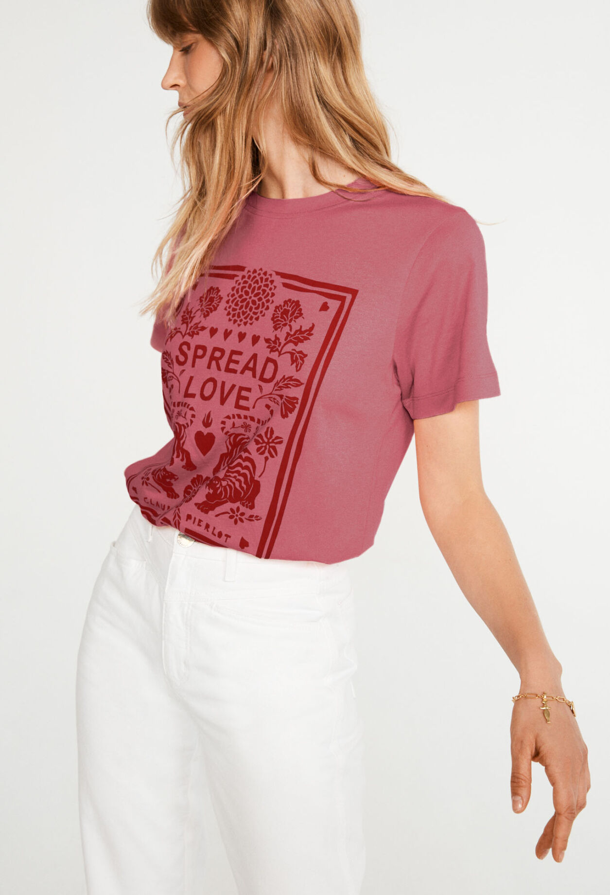 T-Shirt mit Siebdruck