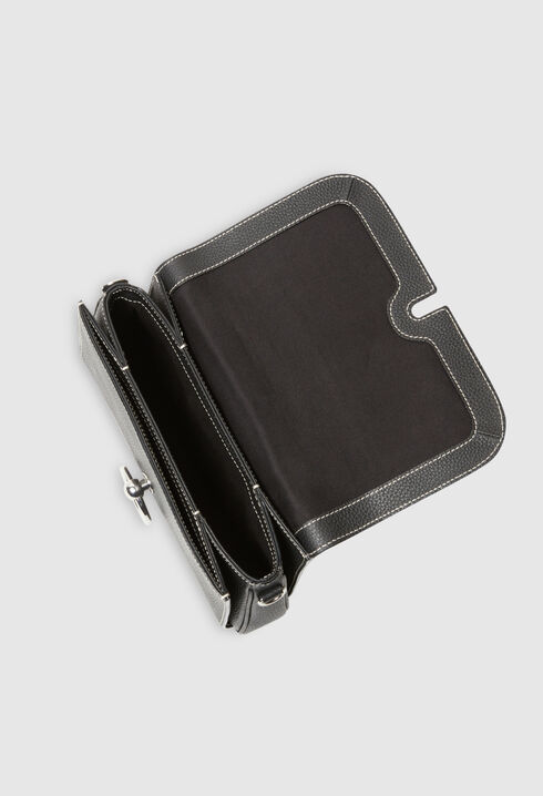 Schultertasche Leder