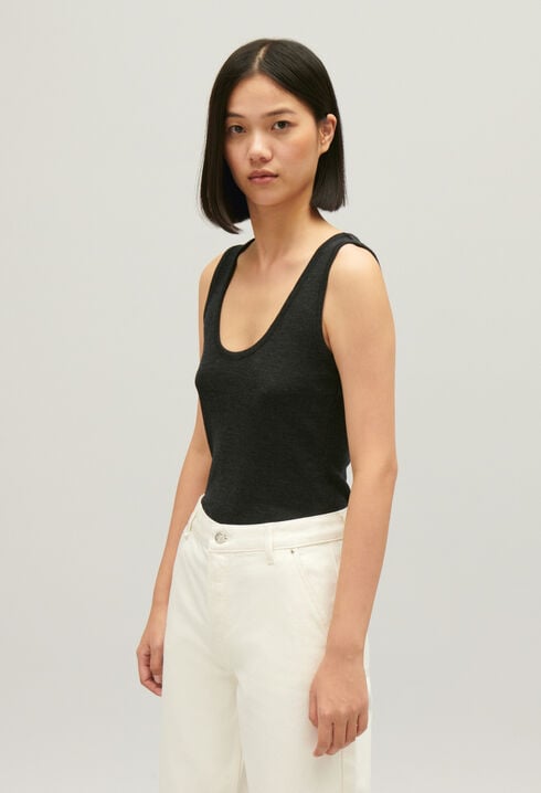 Tanktop aus Wolle