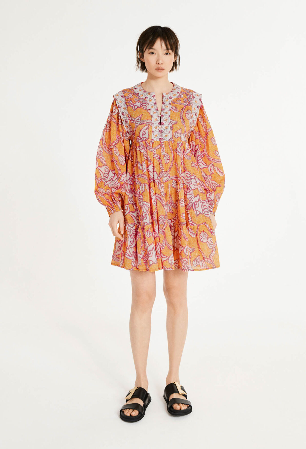 Bedrucktes Kleid