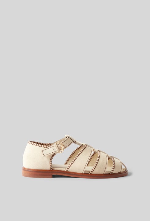 Ledersandalen