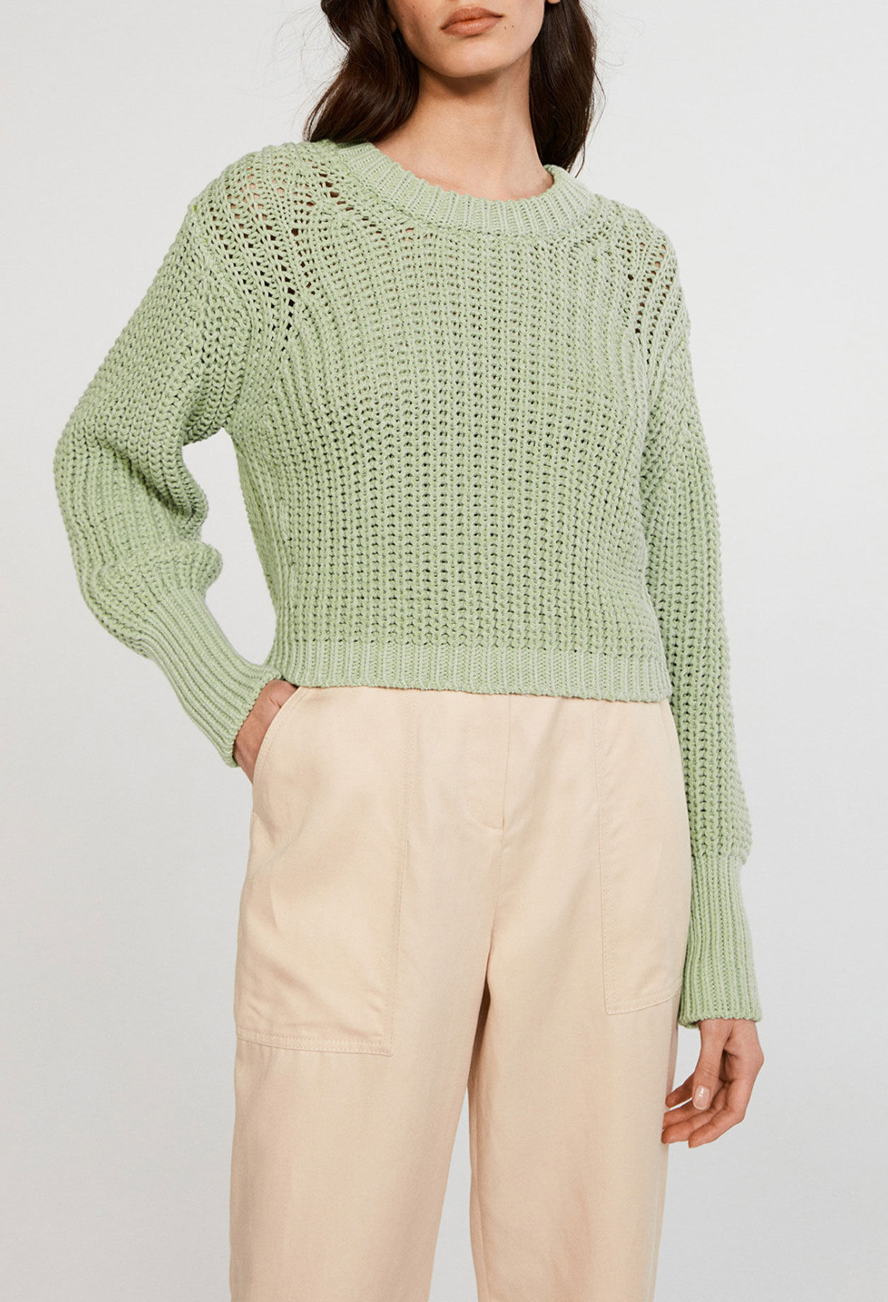 Cropped-Pullover