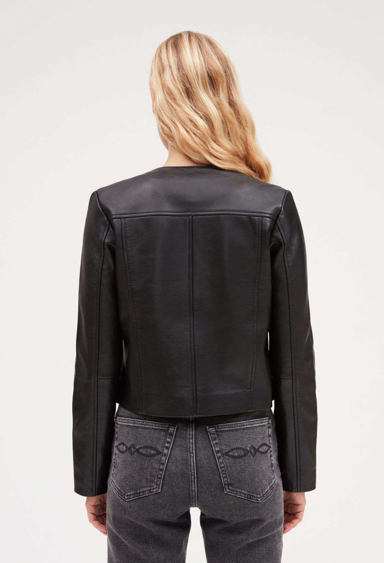 Blouson Glattleder