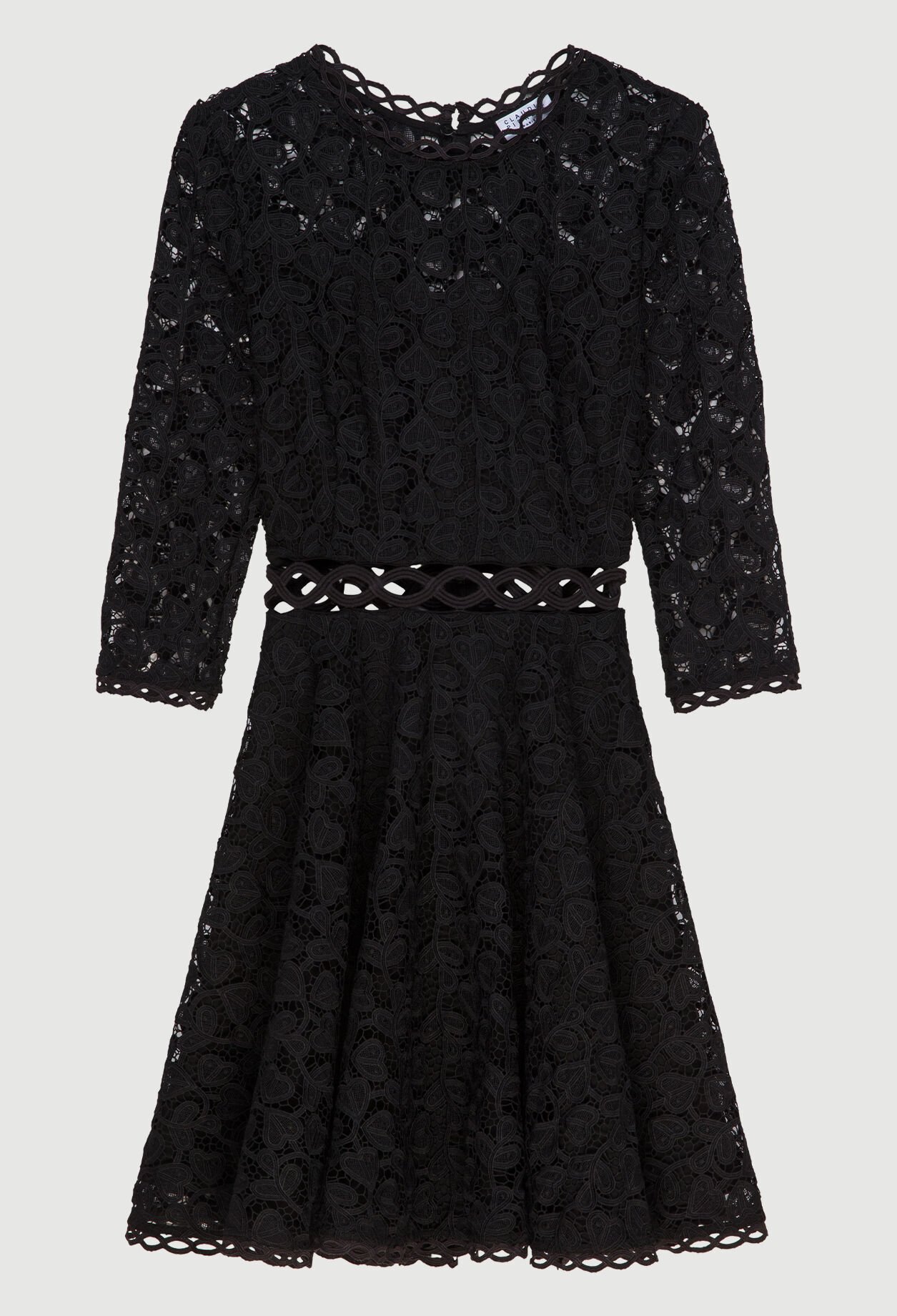 Kurzes Kleid aus Spitze
