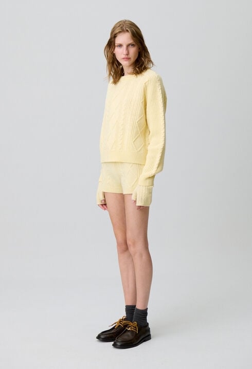 Oversize-Jacquardpullover