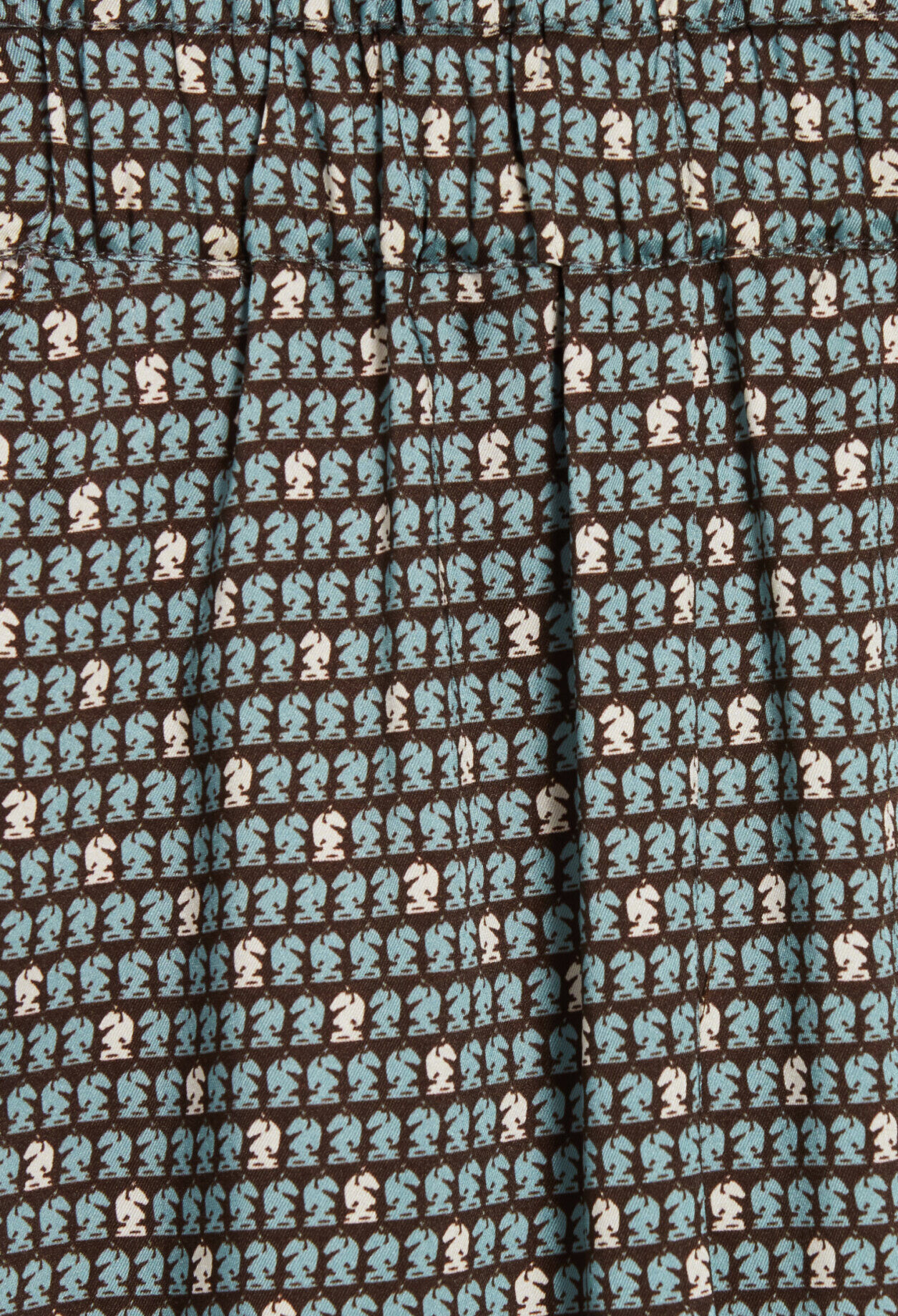 Satinierte fließende Hose