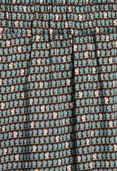 Satinierte fließende Hose