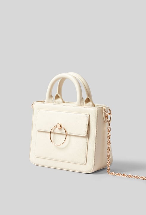 Anouck Tasche genarbtem Leder Kette