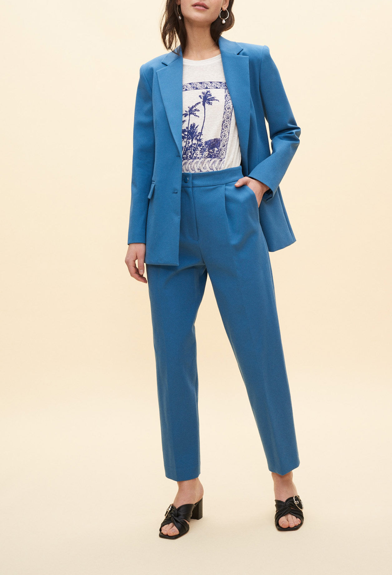 Blauer Blazer