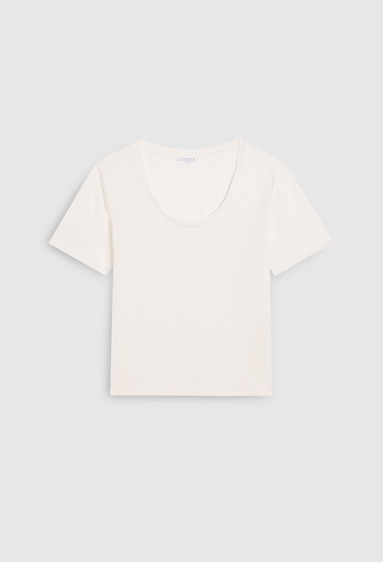 T-Shirt mit geradem Schnitt