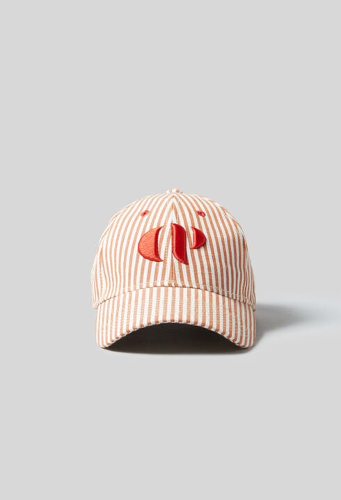 CP-Monogramm Mütze mit Streifen
