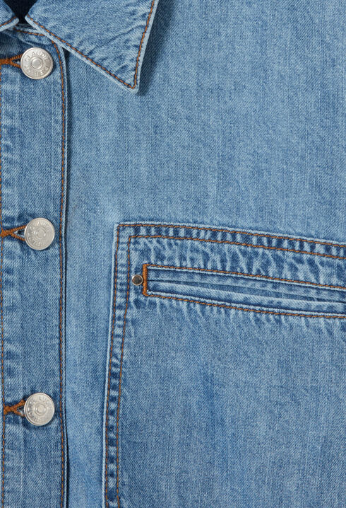 Oversize-Jeanshemd