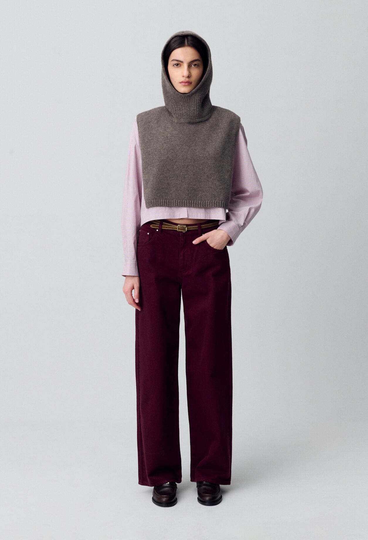Weite Denim-Jeans
