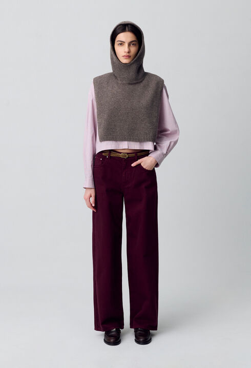 Weite Denim-Jeans