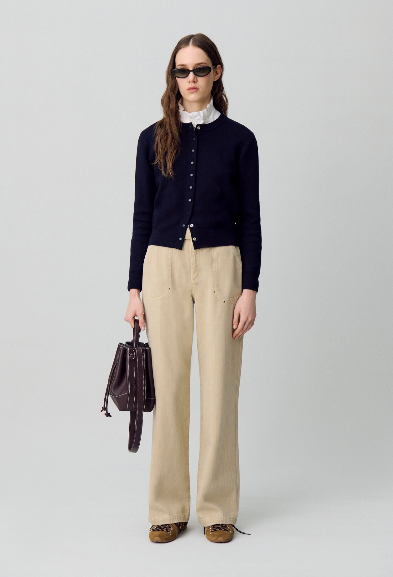 Feinstrick-Cardigan