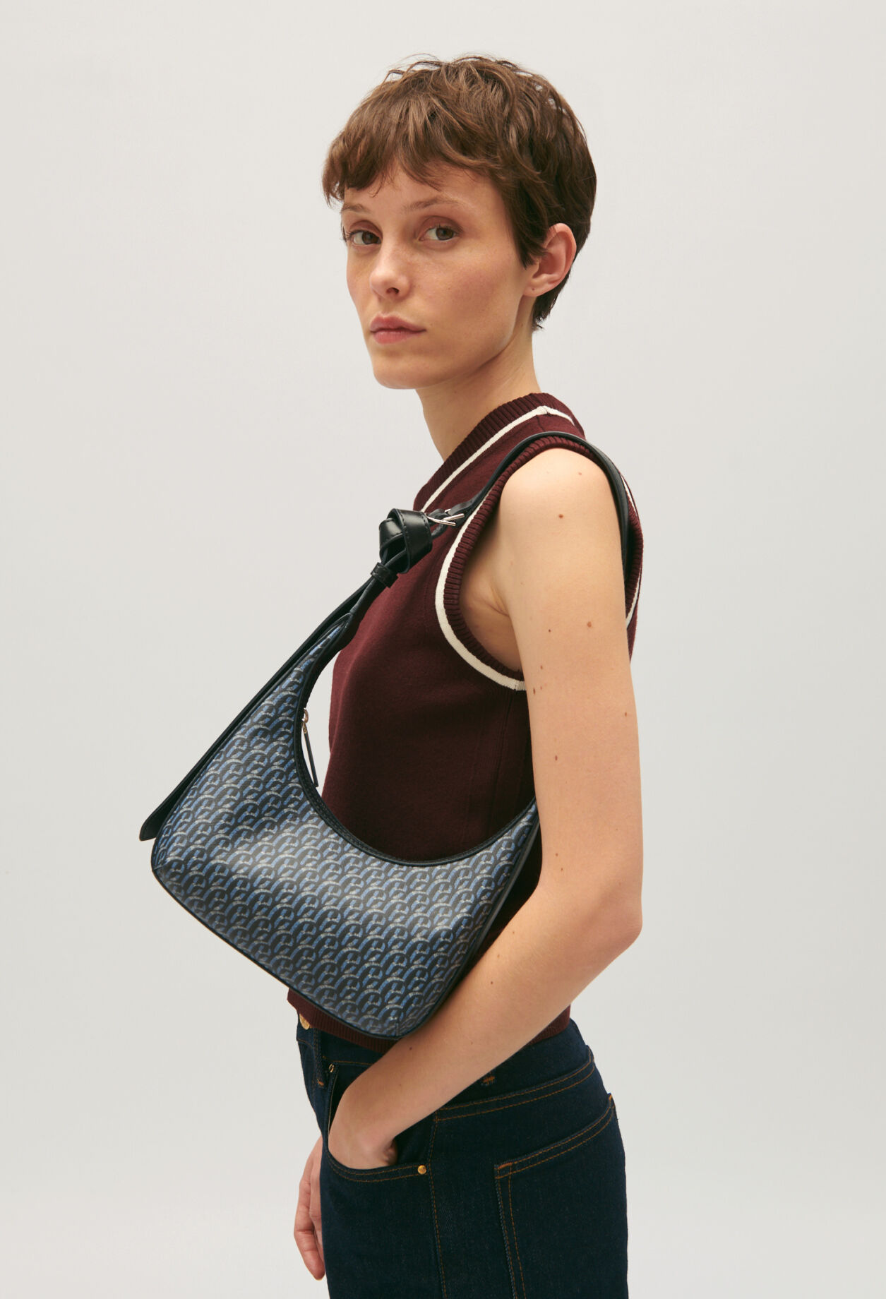 Monogramm-Tasche Andrea