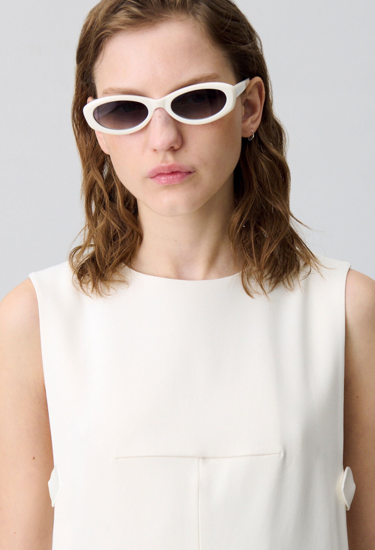 Ovale Sonnenbrille 