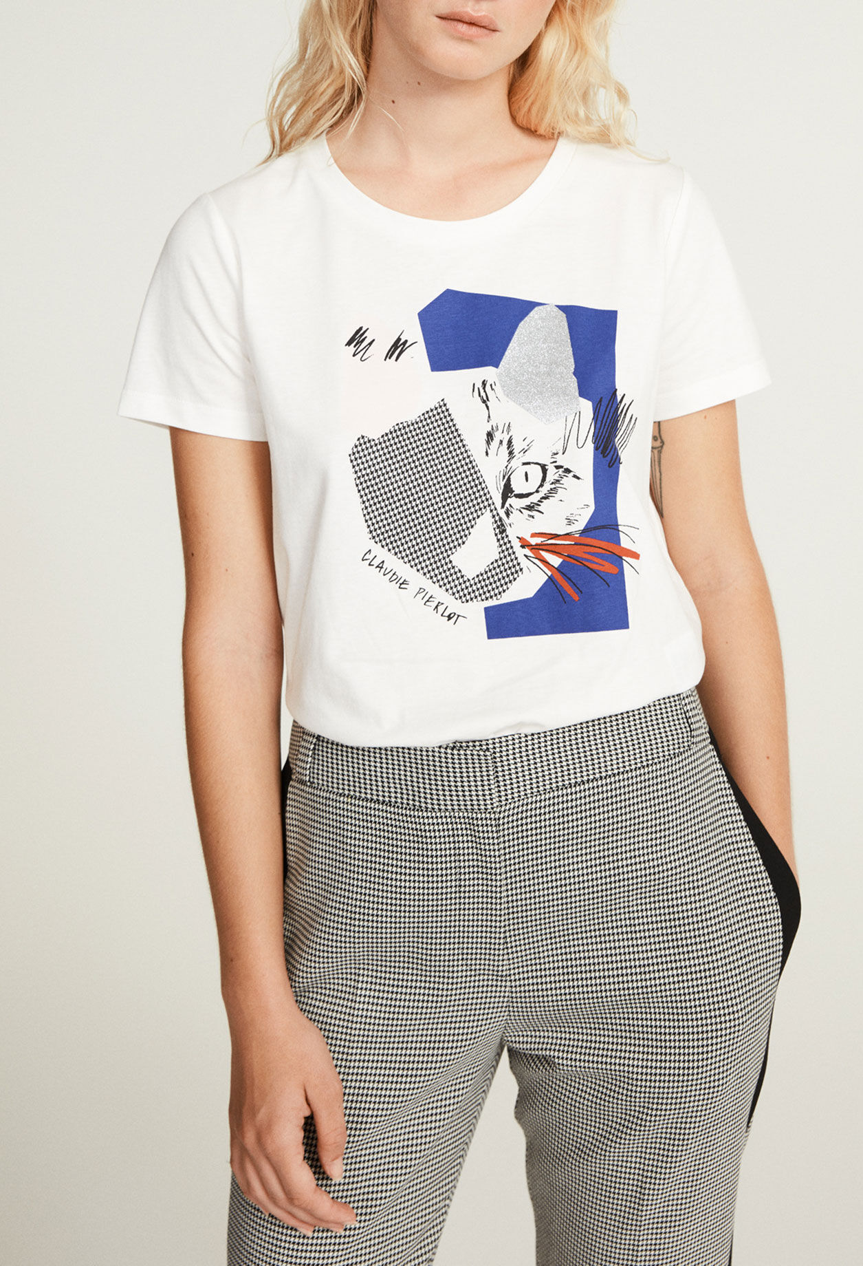 T-Shirt mit Siebdruck
