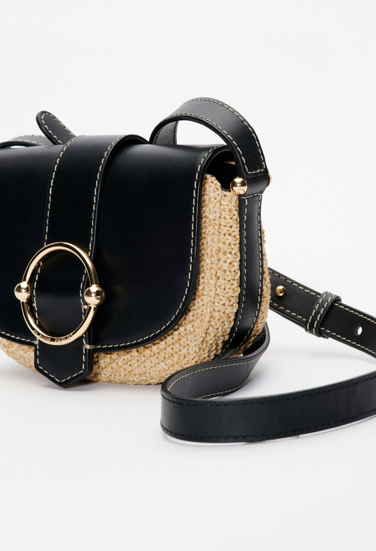 Schultertasche  Öko-Leder