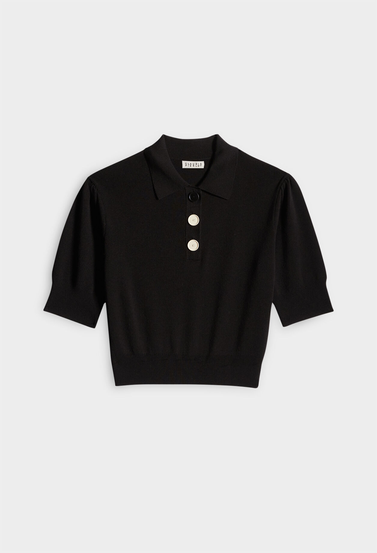 Polo aus Strick