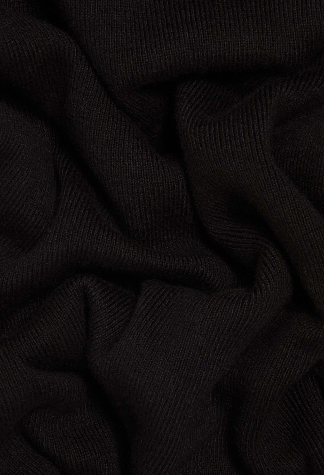 Asymmetrisches Strickkleid